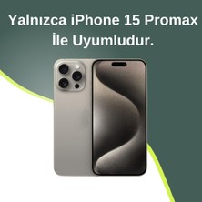 Paladyum Case Apple iPhone 15 Promax Uyumlu Lux Işıltılı Inci Charmlı Kalpli Kılıf