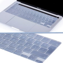 McStorey Macbook Pro Klavye Kılıfı 13inç M1-M2 Türkçe Q Baskı A2338 2289 2251 A2141 ile Uyumlu