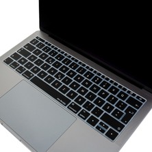 McStorey Laptop Macbook Pro Klavye Kılıf F-Türkçe DaktiloTip Baskı A1534 A1708 ile Uyumlu