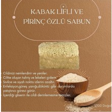 Eminak Doğal Kabak Lifli Keçi Sütlü Sabun 130 gr