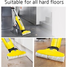 Decisive Karcher Fc5 Fc7 Fc3 FC3D Elektrikli Zemin Temizleyici Yedek Silindirler Için 4 Parça Silindir Seti 2.055-006.0 Sarı (Yurt Dışından)