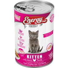 Pet Food Energy Tavuklu Yavru Islak Konserve Maması 415 Gram 80 Adet