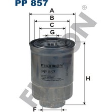 Filtron Yakıt Filtresi Nıssan Almera-Xtraıl 2.2di-Dci 01 Pıckup 2.5d 96 Prımera 2.0 91 16403G9900-1