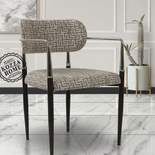 Kozza Home Casares Sandalye Krom
