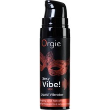 Orgie Sexy Vibe Hot Isınma ve Titreşim Etkisi Olan Masaj Jeli 15 ml