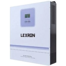 Lexron 11 Kw 11000 W  Watt 2 x 100A  Tam Sınus Mppt Akıllı Inverter 120-500V Hv