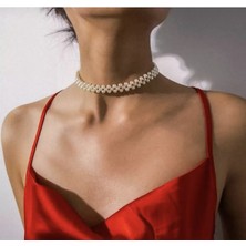 Atelier By Ece Ekru Inci Choker Kolye