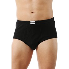 Özkan Underwear 0117 Erkek Ribana Pamuklu Slip Torbalı Külot