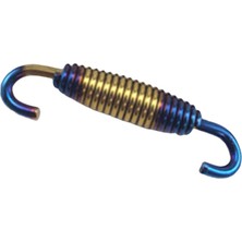 Zwinz Motosiklet Egzoz Borusu Yay Aksesuarı 304 58MM Mavi Aureate (Yurt Dışından)