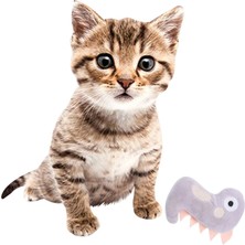 Fugar Yavru Diş Fırçası Fare Catnip Molar Çubuk Temizleyici Oyuncak Dinozor (Yurt Dışından)