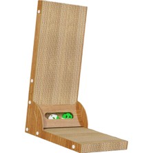 Fugar Kedi Tırmalama Karton Aşınmaya Dayanıklı Mobilya Koruyucu Kedi Tırmalama Pedi Çift Bilyalı (Yurt Dışından)