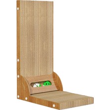 Fugar Kedi Tırmalama Karton Aşınmaya Dayanıklı Mobilya Koruyucu Kedi Tırmalama Pedi Çift Bilyalı (Yurt Dışından)