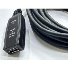 Keepro 15 Metre USB 3.0 Güç Destekli Uzatma Kablosu Power Destekli 15 Metre USB 3.0 Uzatma Kablosu