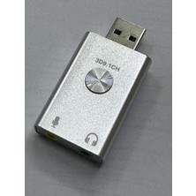 Keepro Magic Voice 9.1 3D Ch Ses Kartı USB Ses Kartı 3D Ses Kartı 9.1 Kanal USB Ses Kartı