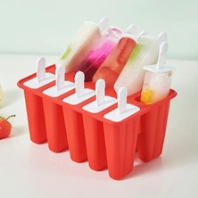 Yaci Shop Mavi-6 Adet Tarzı Popsicle Kalıpları Şekiller, Yeniden Kullanılabilir Kolay Buz Makinesi Makinesi Silikon Bpa Içermeyen Dondurulmuş Buz Pop Makinesi Dondurma Araçları (Yurt Dışından)