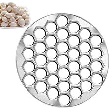 Yaci Shop Kalıbı Dumpling Metal Kalıp 37 Delik Maker Makarna Rus Mantı Kesici Modelleme Köfte Için Büyük Bakeware Aksesuarları Pişirme Araçları (Yurt Dışından)