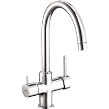 E.C.A  Eviye Mutfak Bataryası Su Arıtma Çıkışlı Dual Flow Çift Akışlı 102118137