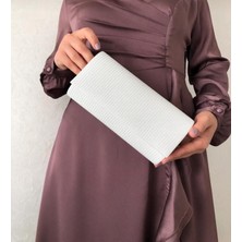 Sh Poly1 Abiye Çanta Clutch Portföy Askılı Omuz ve El Çantası Çupra Sedef