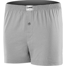 Yıldız Çamaşır 3'lü Nokta Desen Penye Havlu Bel Boxer %100 Pamuk Q43