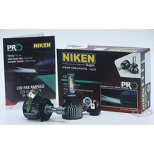 Niken Xenon Pro Serisi H4 LED Far Ampul Şimşek Etki N6