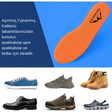 Lord Mountain Memory Foam Spor Ayakkabı Iç Tabanlık,Yumuşak Ortopedik Tabanı,Rahat Tabanlık,Erkek,Kadın,Turuncu