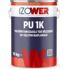 İzower Pu-1k Su Yalıtım Kaplaması -Gri -10KG