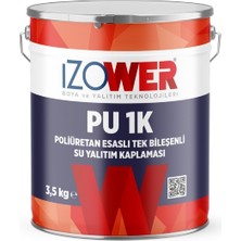 İzower Pu-1k Su Yalıtım Kaplaması-Gri-3,5 kg