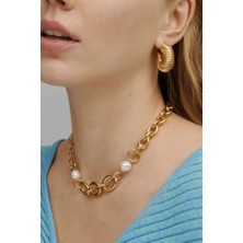 By Zeyna Aksesuar Kadın Vip Seri Özel Tasarım Marka Küpe Seti