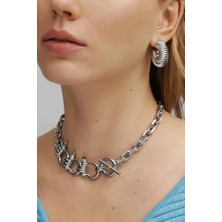 By Zeyna Aksesuar Kadın Vip Seri Özel Tasarım Marka Küpe Seti