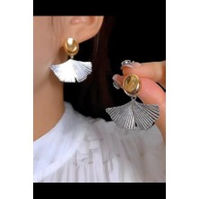 By Zeyna Aksesuar Kadın Vip Seri Özel Tasarım Marka Küpe Seti