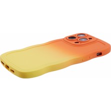 LRtools iPhone 14 Pro Fall Anti-Fall Tpu Kıvırcık Dalga Telefonu Geri Kapak (Yurt Dışından)