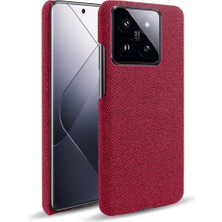 LR Joyful Xiaomi 14 Şok Geçirmez Kumaş+Pc Telefon Kabuğu Ince Akıllı Telefon Kapağı (Yurt Dışından)