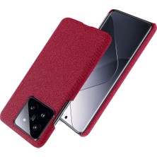 LR Joyful Xiaomi 14 Şok Geçirmez Kumaş+Pc Telefon Kabuğu Ince Akıllı Telefon Kapağı (Yurt Dışından)