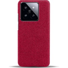 LR Joyful Xiaomi 14 Şok Geçirmez Kumaş+Pc Telefon Kabuğu Ince Akıllı Telefon Kapağı (Yurt Dışından)