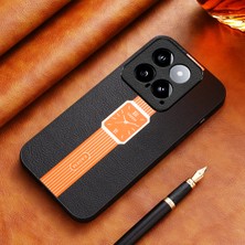 LR Joyful Xiaomi 14 Deri+Akrilik+Tpu Telefon Koruyucu Kapak (Yurt Dışından)