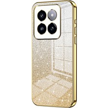 LR Joyful Xiaomi 14 Pro Drop Proof Glitter Shell Hassas Kesim Tpu Cep Telefon Kılıfı (Yurt Dışından)