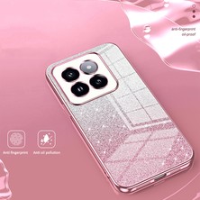 LR Joyful Xiaomi 14 Pro Drop Proof Glitter Shell Hassas Kesim Tpu Cep Telefon Kılıfı (Yurt Dışından)