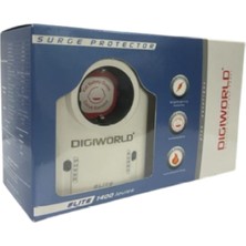 Digiworld Elite Akım Korumalı Priz Tekli 250V