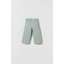 Kidmark Çocuk Modası Wide Leg Renkli Kot Pantolon