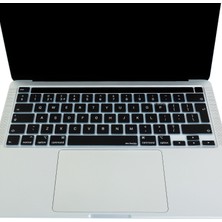 McStorey Macbook Pro Klavye Kılıfı 13inç M1-M2 UK(EU) İngilizce A2338 2289 2251 A2141 Uyumlu