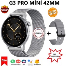 G3 Pro Mini 42MM Akıllı Saat Çift KORDONLU(2024 Yeni Model)