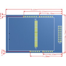 Internet 2,8 Inç Tft LCD Dokunmatik Ekran Renkli Modül Çok Fonksiyonlu Taşınabilir Takılabilir / ILI9341 (Yurt Dışından)