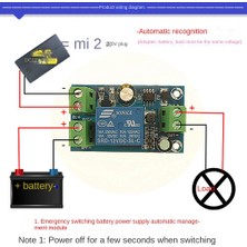 Internet -X804 Güç Kapalı Koruma Modülü Otomatik Anahtarlama Kontrol Kartı DC12V-48V Acil Otomatik Dönüşüm Modülü (Yurt Dışından)