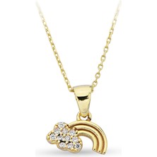 ÇGK KUYUMCULUK Taşlı Altın Kolye CGKKLY087