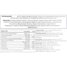 Fibay 6 Kutu Papinomore 60 Kapsül (Aktive Heksoz Korele Bileşik, Ganoderma, Yeşil Çay Ekstresi Içeren Multivitamin ve Mineral Kompleksi)