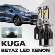 C9 Ford Kuga 2017-2020 Ile Uyumlu Uzun LED Xenon Far Ampulü: Şimşek Etkili