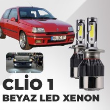 C9 Renault Clio 1 1990-1998 Ile Uyumlu Sis LED Xenon Far Ampulü: Şimşek Etkili