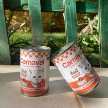 Carnaval Premium Yetişkin Kedi Konservesi Somon Balıklı 400 gr X24