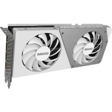 INNO3D Nvidia Geforce RTX4070 Super Twin X2 White Oc 12GB 192BIT GDDR6X Ekran Kartı (N407S2-126XX-186162W)