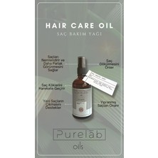 Purelab Oils Saç Bakım Yağı 100 Ml Nemlendirici Vegan Bakım Yağı